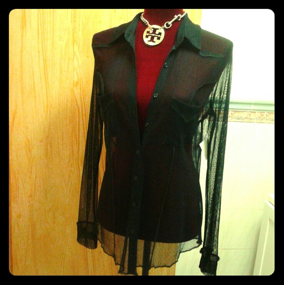Necessary Clothing Tops - Gothic Western buttonDown (M)